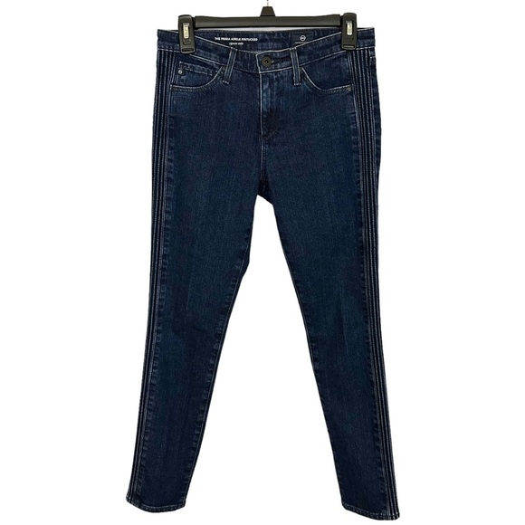 AG ADRIANO GOLDSCHMIED | The Prima Ankle Pintucked Cigarette Ankle Jeans 26R - Picture 6 of 16